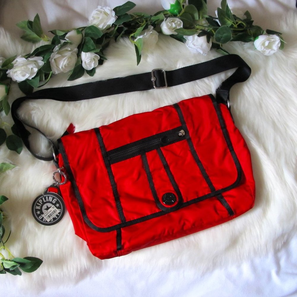 Kipling | Red Gorilla Girlz Crossbody Bag
